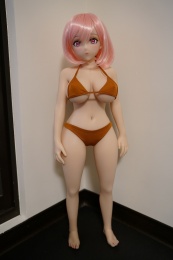 Shiori 純欲系迷你動漫蘿莉 靈活骨架超巨乳G罩杯  超柔軟鉑金TPE仿真性愛娃娃 80 cm  照片