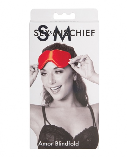 Sex&Mischief - Amor Blindfold - Red photo