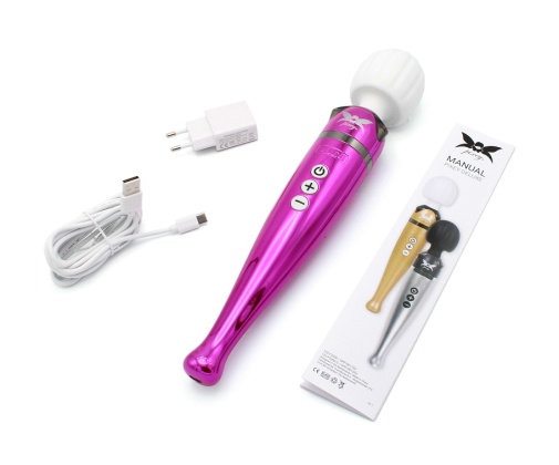 Pixey - Deluxe Massager - Pink Chrome photo