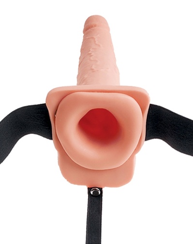 Fetish Fantasy - 7.5" 寸穿戴式空心仿射精假陽具 照片