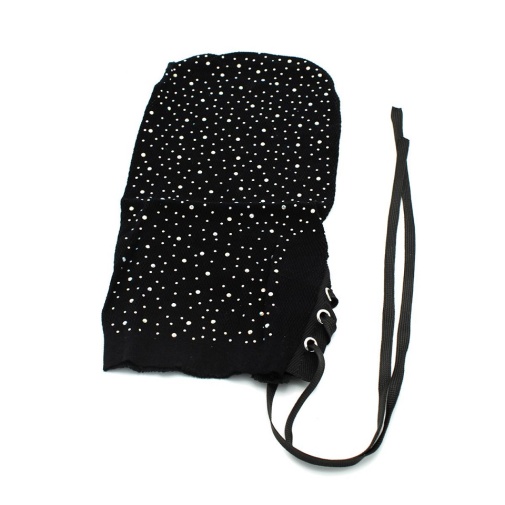 Kiotos - Diamonds Lace Hood - Black photo