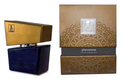 Shiatsu - Men Pheromone Perfume - Grey - 15ml photo