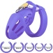 FAAK - Silicone Chastity Cage 114 - Purple photo