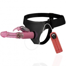 Harness Attraction - Daniel 穿戴式 震動旋轉假陽具 - 粉紅色 照片