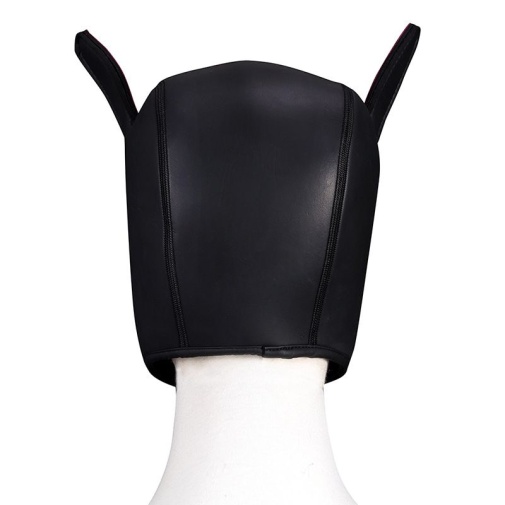MT - Face Dog Mask - Black photo