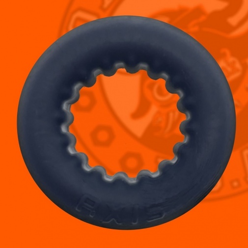 Oxballs - AXIS Rib Griphold Cockring - Black Ice photo