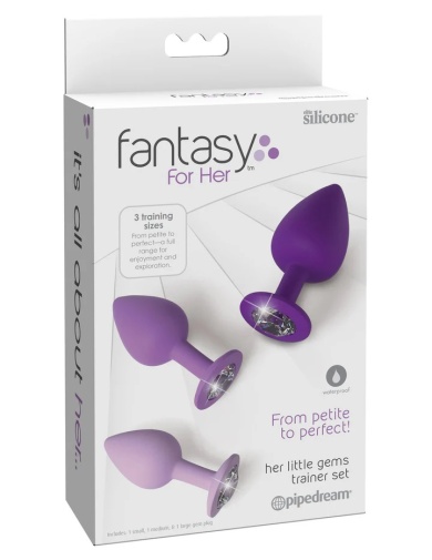 Pipedream - Her Little Gems Anal Set - Purple photo