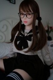 Akira 日系冷豔學生妹 靈活骨架超柔軟TPE仿真性愛娃娃 150 cm  照片