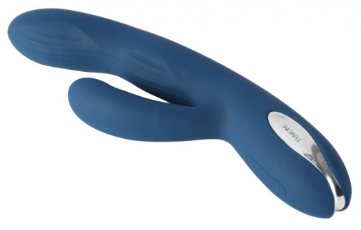 SVAKOM - Aylin Rabbit Vibrator - Dark Blue photo