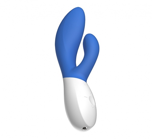 Lelo - Ina Wave 2 Rabbit Vibrator - Blue photo