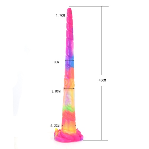 FAAK - Unicorn Glow Dildo - Luminous photo