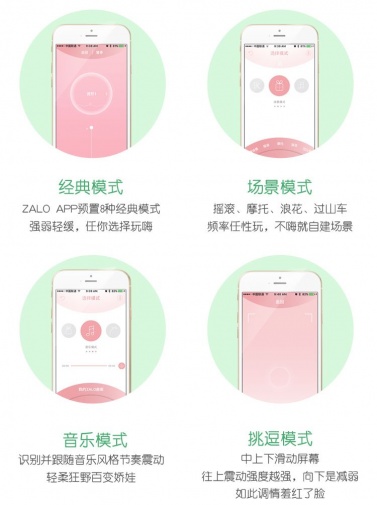 Zalo - Ichigo兔子振動器 -  瓜綠 照片