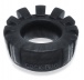 Oxballs - Cock Lug Lugged Cockring - Black photo-2