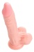 Medical Silicone - Dildo w Balls 21cm photo-4