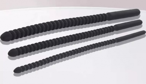 MT - Threaded Urethral Plug L - Black photo