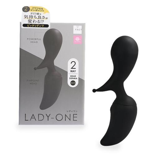 Fact - Lady One 2-Way Vibrator - Black photo