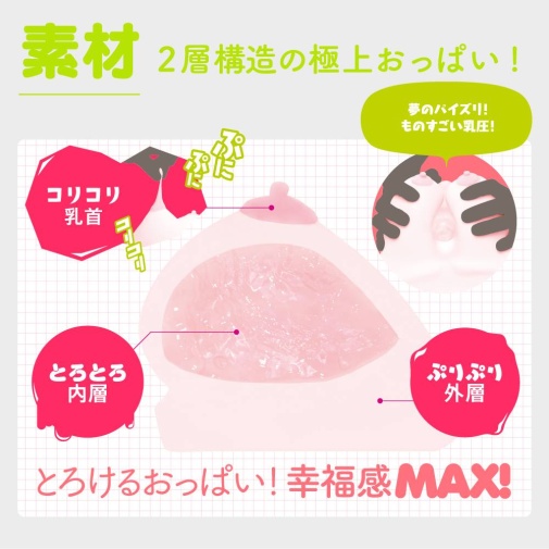 EXE - Puni Ana Miracle DX 巨乳雙穴飛機杯 10kg 照片