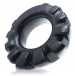 Oxballs - Cock Lug Lugged Cockring - Black photo-3