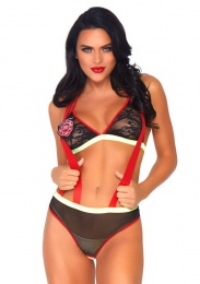Leg Avenue - Flirty Fire Fighter Set - Black photo