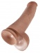 King Cock - Cock 15″ With Balls - Caramel photo-4