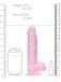 RealRock - 8" Realistic Dildo w Balls - Pink photo-7