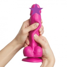 Strap-On-Me - Sliding Skin Dildo M - Fuchsia photo