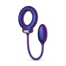 Hueman - Cock Ring w Anal Ball - Purple photo