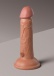 King Cock - 6" Elite Cock - Caramel photo-4