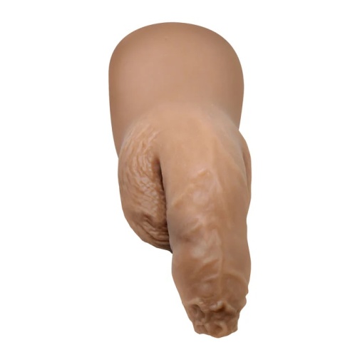 Strap U - Uncut Packer 5.1" 软身仿真假阳具 - 肉色 照片