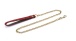 Liebe Seele - Rosy Lamb Leather Collar w Leash - Red photo-5