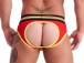 Mister B - Urban Bilbao Jock Brief 内褲 - 紅色 - 小碼 照片-2