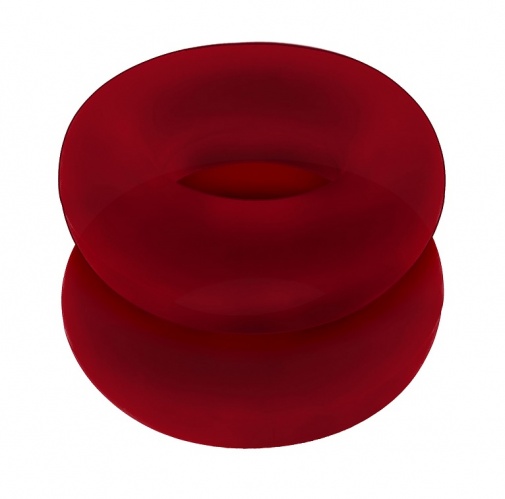 Hunkyjunk - Stiffy Bulge Rings - Red photo