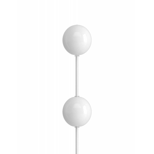 Orion - iSex Vibro Vaginal Balls w USB-charger - White 照片