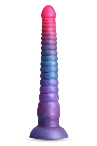 NS Novelties - 9" Colours Stacked Dildo - Pink/Blue photo