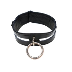 Rouge - Leather Fashion Bondage Collar photo