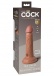 King Cock - 6" Elite Cock - Caramel photo-8
