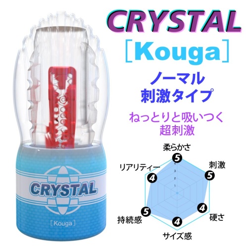 Crystal - 純潔系飛機杯 - 藍色 照片