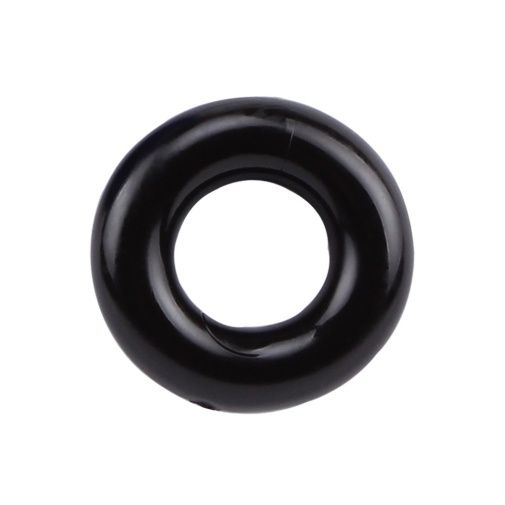 Chisa - Donut Rings 30pcs - Black photo