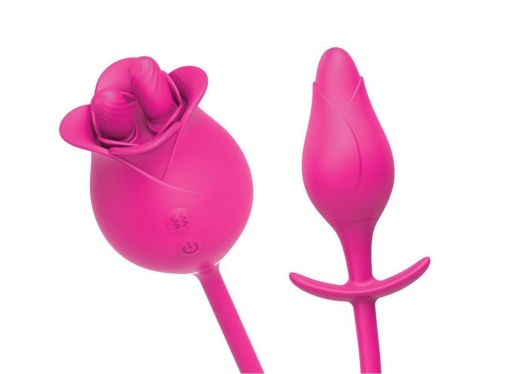 Nasstoys - Royale 雙重震動按摩器 - 粉紅色 照片