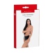 Me You Us - Latex Crotchless Panties - Black - L photo-3