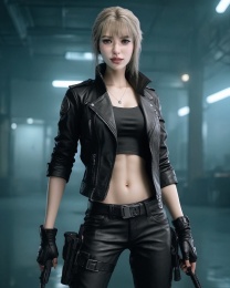 Janna 魔鬼身材白髮女特務 超逼柔軟TPE仿真性愛娃娃 165 cm (矽膠頭) 照片