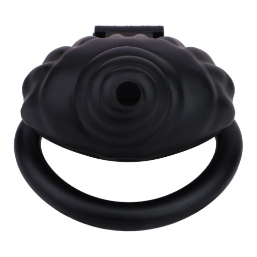 FAAK - Shell Resin Chastity Cage - Black photo