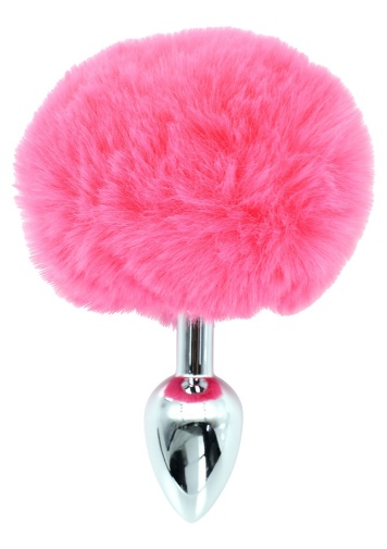 ToyJoy - Happiness Butt Plug w Tail - Pink photo