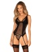 Obsessive - Nesari Corset - Black - M/L photo