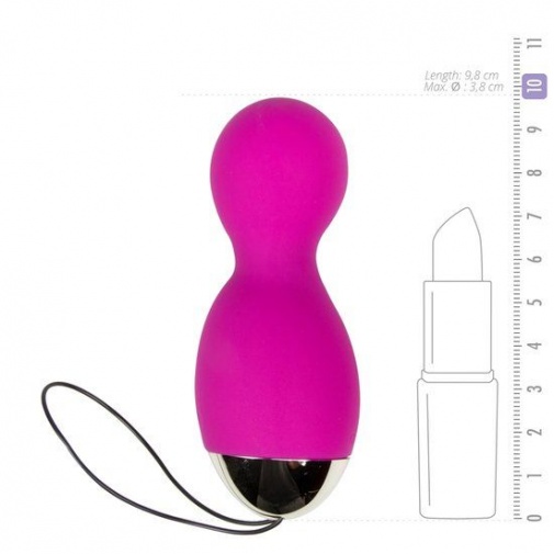 Lelo - Hula 搖控旋轉震動按摩器 - 深玫瑰色 照片