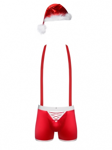 Obsessive - Mr Claus 聖誕制服 - 紅色 - L/XL 照片