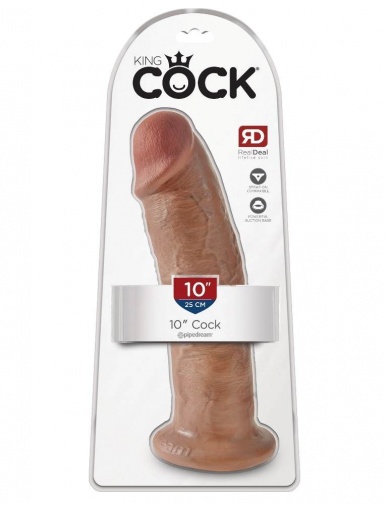 King Cock - Cock 10″ - Caramel photo