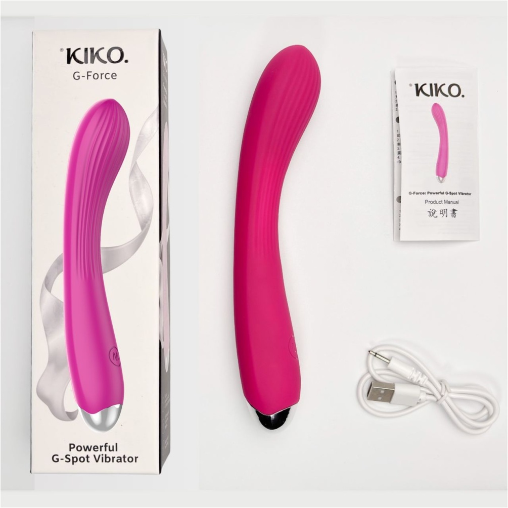 體驗由KIKO嘅10種模式強力震動器帶俾您無與倫比嘅刺激!
佢嘅強力摩打透過深層且強力既震動帶俾您最強... KIKO - G-Force Powerful G-Spot Vibrator - Rose Red 照片-11