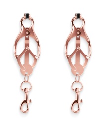 NS Novelties - Bound C3 Nipple Clamps - Rose Gold photo