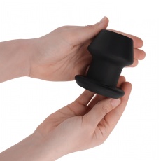 Addicted Toys - Extreme Hollow Anal Plug M - Black photo